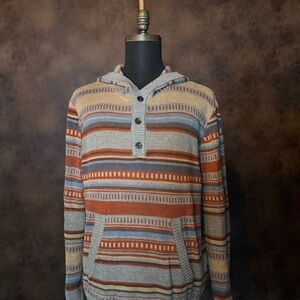 Pendleton Woolen Sweater with Subtle Stripes